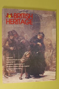 British Heritage Magazine February March 1982  Agincourt Chelsea History - Bild 1 von 9