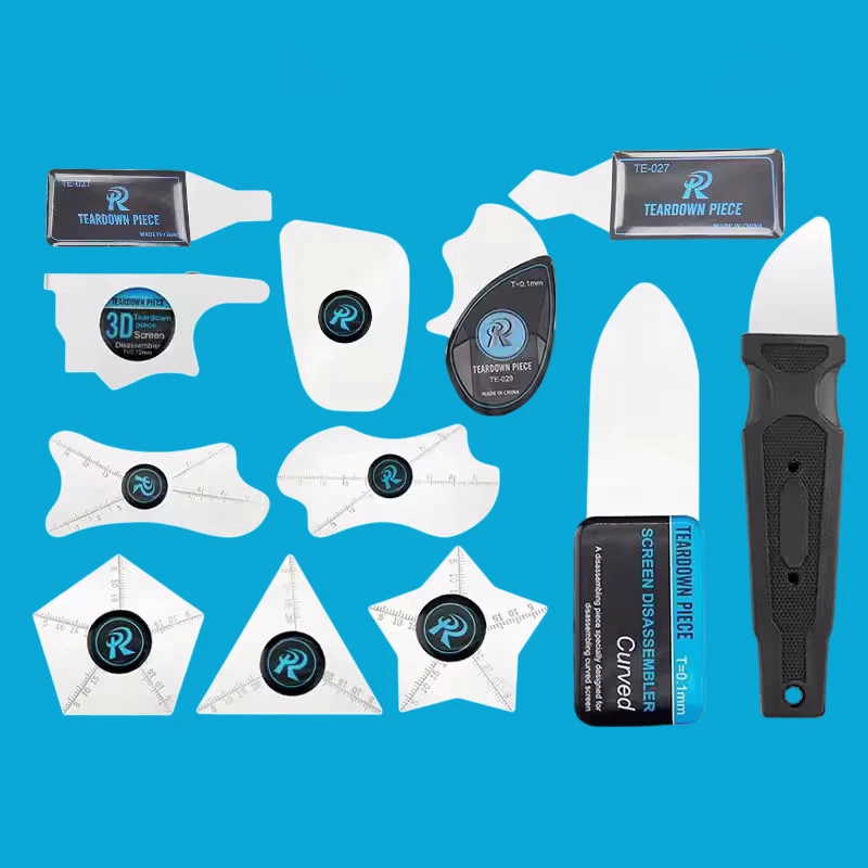 Kit de herramientas de palanca de apertura ultra delgada 12 en 1 pantalla de teléfono cubierta de batería herramientas de eliminación Foto 1 de 4