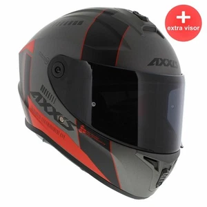 Axxis FF112D Draken S MP4 C5 Matte Red Helmet - Picture 1 of 12