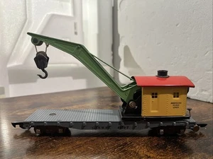 Vtg Gilbert American Flyer 4259 7 C&N W.R.Y. Operating Crane Car S Collectible - Picture 1 of 22