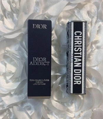 Dior Addict Lipstick Case Black Limited Cosmetic Accessory - Image 1 of 3