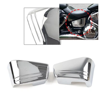 Chrome Fairing Battery Side Cover For Honda VTX 1800 C VTX1800C Custom 2002-2008 Foto 1 de 4