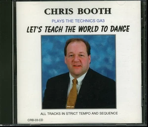 CHRIS BOOTH - Let's Teach The World To Dance CD [G/VG] Sequence Dance Technics - Picture 1 of 4