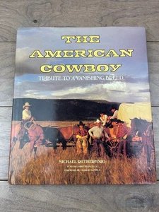 The American Cowboy Michael Rutherford singed 1990 First Edition - Picture 1 of 8