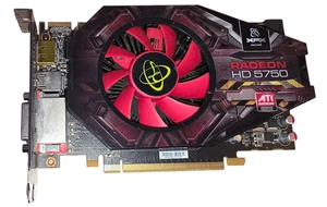 XFX ATI Radeon HD 5750 1GB GDDR5 Graphics Card – HDMI / DVI / DisplayPort–Tested - Picture 1 of 5