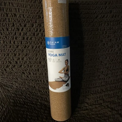 Estera de yoga de corcho Evolve by Gaiam bloques acolchados olor e humedad antideslizante NUEVA (s) Foto 1 de 4