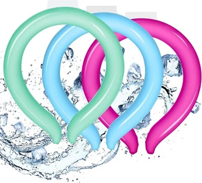Dr Chilly Ice Ring, Neck Cooling Tube, Portable Cooling Neck Ice Ring - image 1 of 4