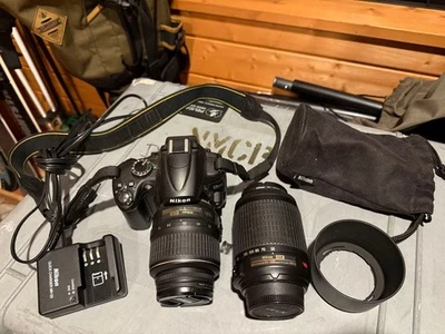 Nikon D5000 Digital SLR Camera Set (Operating Condition Confirmed) - image 1 of 4