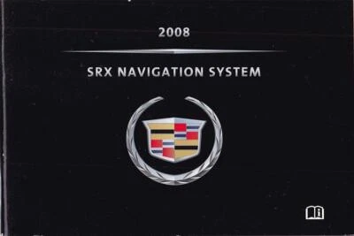 Manuale Dell'Utente Del Sistema Di Navigazione Cadillac SRX 2008 Libro Nuovo OEM - Immagine 1 di 2
