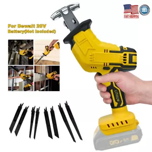 Brushless Cordless Reciprocating Saw for Dewalt 20V Max Variable Speed Tool Only - Picture 1 of 13