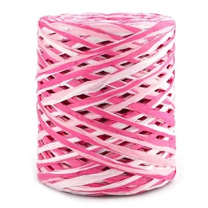 Colored 525 Feet Raffia Paper Ribbon Colored Packing Paper String Pink Raffia... - Picture 1 of 6