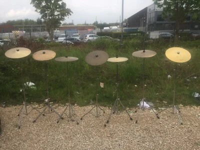 Free P&P. One Generic Beginner 16" Crash Cymbal and Stand. Can be Used As a Ride - Image 1 of 4