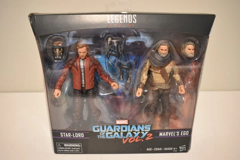 Marvel Legends Star-Lord Guardians of the Galaxy Vol. 2 Ego 2 Pack Sealed Cover