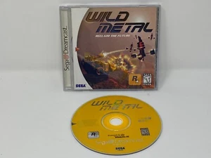 Wild Metal Sega Dreamcast DC Game Tested Working Authentic CIB Clean Disc !!!!!! - Picture 1 of 9