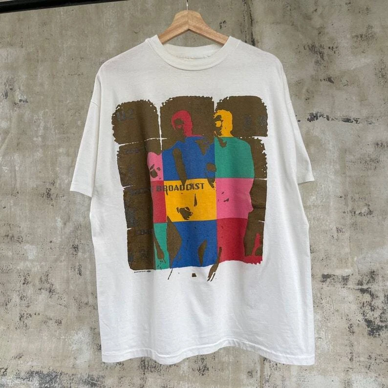 OFFERTA T-shirt U2 Tour anni 90 Zoo TV Tour, maglietta unisex taglia intera - Immagine 1 di 3