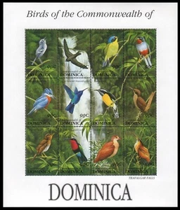 Dominica 1993 - Mi-Nr. 1659-1670 ** - Estampillada sin montar o nunca montada - Pájaros / Pájaros - Imagen 1 de 1