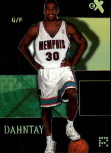 2003-04 E-X Memphis Grizzlies Basketball Card #97 Dahntay Jones Rookie