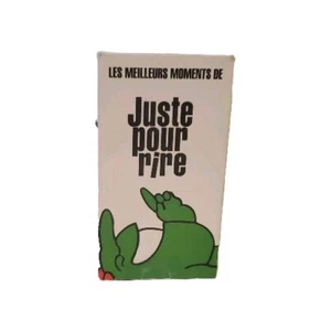 Les Meilleurs Moments de JUSTE POUR RIRE (VHS, 1994, Dist Rozon) Francais, MTL - Picture 1 of 3