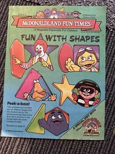 McDonald's McDonaldland Fun Times Magazine 1989 - Ausgabe 5 Band 11 - Bild 1 von 2