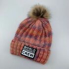 Bobble Hat Beanie Pom Wooly Cap Womens Winter Mens Cable Knitted Warm