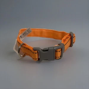 Dog Collar Small Orange Reflective YOULY - Picture 1 of 6