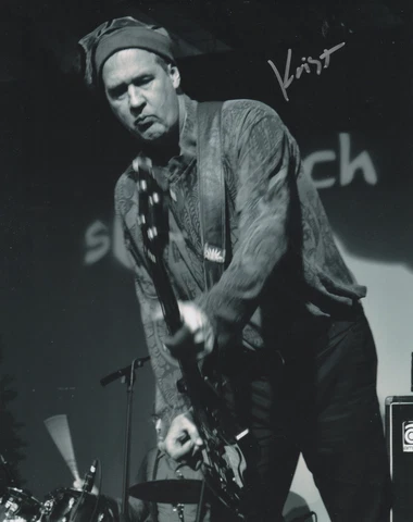 Krist Novoselic Signed 8x10 Photo Nirvana COA Cover