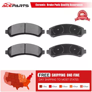 FRONT CERAMIC DISC BRAKE PAD KIT FOR FORD RANGER EXPLORER SPORT TRAC MAZDA B2300 - Picture 1 of 8