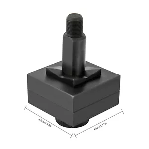 Bullone manuale 45x45 mm 2 teste quadrato foro idraulico punzone stampo punzonatura - Foto 1 di 23