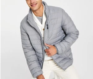 Club Room Mens Packable Quilted Puffer Jacket. New With Tags $125. Size Small. - Picture 1 of 6
