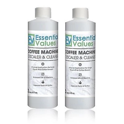 Essential Values Universal Descaler for Espresso and Keurig Coffee Machines