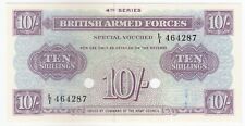 British Armed Forces, 10 Scellini, 4th Serie, UNC