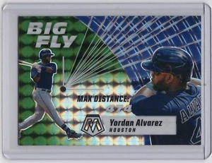 Yordan Alvarez 2021 Mosiac Big Fly # BF10 Green Mosaic Prizm - Picture 1 of 2