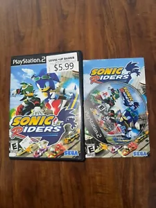 Sonic Riders (Sony PlayStation 2, 2006) Black Label Komplett CIB - Bild 1 von 2