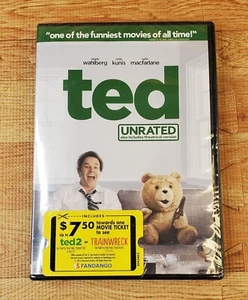 Ted Unrated Ted 2 / Trainwreck Fandango Cash DVD Brand New Sealed - Picture 1 of 3