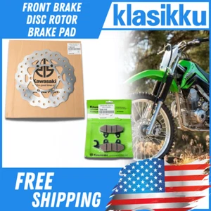 Kawasaki Klx 150 125 Klx150L klx150s Front Brake Disc Rotor + Brake Pad OEM - Foto 1 di 7