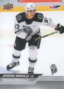 2023/24 Upper Deck CHL (#055) - JEREMIE MINVILLE - Picture 1 of 2