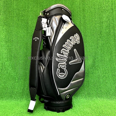 Bolsa de carro estándar Callaway Golf Exia 24JM 9,5 x 47 pulgadas 4,0 kg 4 vías negra/plateada Foto 1 de 4