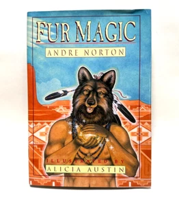 Fur Magic by Andre Norton 1992 Donald Grant Hardcover - Foto 1 di 5