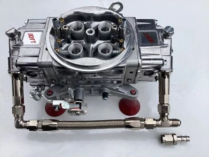 QUICK FUEL SQ-850-BAN BLOW THRU CARBURETOR GAS MECHANICAL 4150 WITH QFT SS LINE - Bild 1 von 1