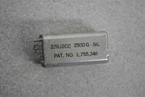 RELÉ DE INSTRUMENTOS SIGMA 22RJ2CC2500G-SIL 2,5 KILOHMS 2PDT 2A 5945-00-685-9320 - Imagen 1 de 1