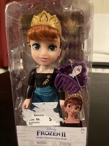 Disney Anna Petite Princess Doll with Comb - Frozen 2 - 6" - Picture 1 of 8