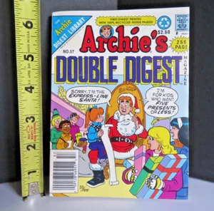 1992 VINTAGE ARCHIE'S DOUBLE Digest Magazine Comic No. 57 - Picture 1 of 16