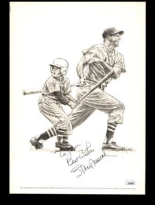 Stan Musial JSA COA Signed 8x10 Photo Autograph - Picture 1 of 2