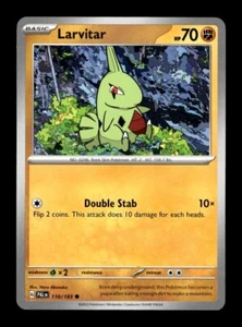Pokemon Paldea Evolved Larvitar 110/193 - Picture 1 of 1
