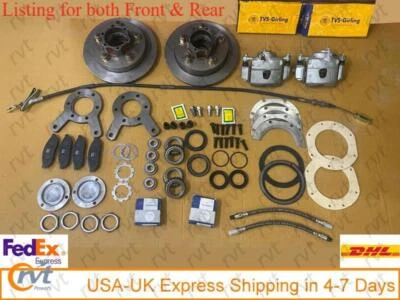 For Jeep & Willys 9"Disc Brake Conversion Kit- Front & Rear for all 4 Wheels - Image 1 of 4