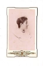 E. J. Kabat CDV Foto Damenportrait - Ungarn 1890er