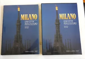 1991 Hardcover Slipcase Milan City Of The Future Guido Gerosa White Star Edition - Imagen 1 de 8