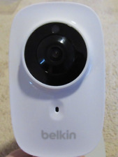 BELKIN F7D7602V2 NetCam HD WiFi Camera Color White with 10" Power Adapter Cord