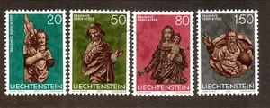 Liechtenstein--#632-35 MNH--1977 Esculturas de Navidad - Imagen 1 de 1
