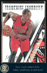 DeMar DeRozan 2014-15 Panini Prestige Franchise Favorites #28 Toronto Raptors - Picture 1 of 2